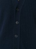ribbed button down waistcoat