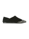 studded slip-on shoes
