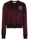 Cady cropped bomber jacket