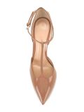 t-bar stiletto pumps 