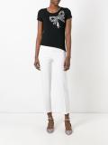 sequin ribbon T-shirt 