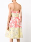 brocade strapless dress