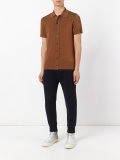 button-down polo top