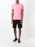 embroidered logo polo shirt 