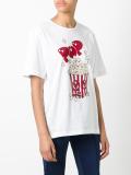 popcorn print T-shirt
