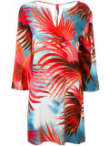 palm print dress