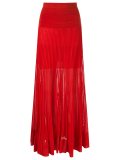 long ribbed skirt