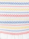 crinkle-gauze Smocked dress