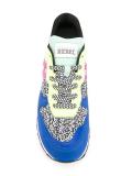 panelled sneakers 