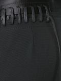 lace-up detail trousers