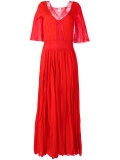 lace insert dress