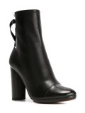 tie fastening ankle boots