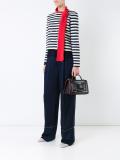 striped fitted jacket