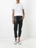 stylised print T-shirt 