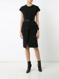 ruffled dress