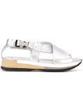 buckled sandals 