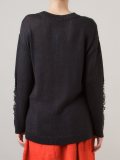 'Bowie' knit blouse