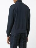 reversible 'Baseball' zipped sweatshirt