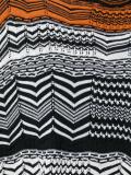 striped poncho