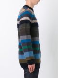 striped crew neck jumper
