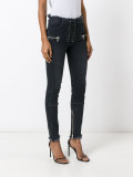 skinny drawstring jeans 