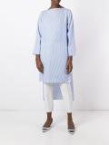 high low hem striped tunic