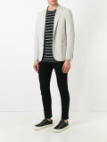 raw edge blazer