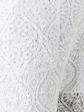 lace panel trousers 