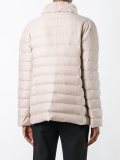zipped puffer jacket