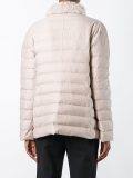 zipped puffer jacket