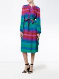 stripe long sleeve dress