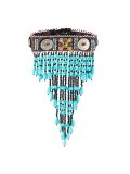beaded choker necklace