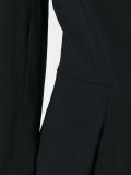 tailored one button jumpsuit