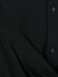 drape front dress
