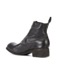 front zip boots