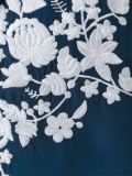 tassel detail embroidered blouse