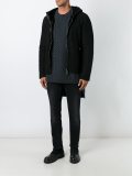 sheepskin hoodie