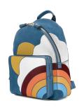silver cloud mini backpack