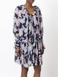 patterned shift dress