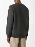 logo embroidered sweatshirt