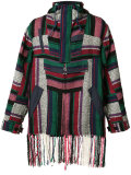 woven fringed shirt