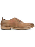round toe lace-up shoes