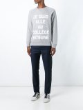 front print sweatshirt 