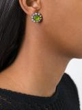 stone embellished earrings