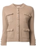 patch pocket cardigan
