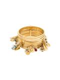 multiple bangle charm cuff