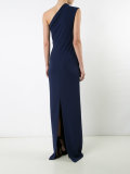 single shoulder maxi dress