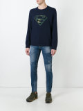 distressed skinny jeans
