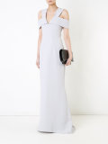 v-neck gown 
