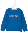 logo embroidered sweatshirt